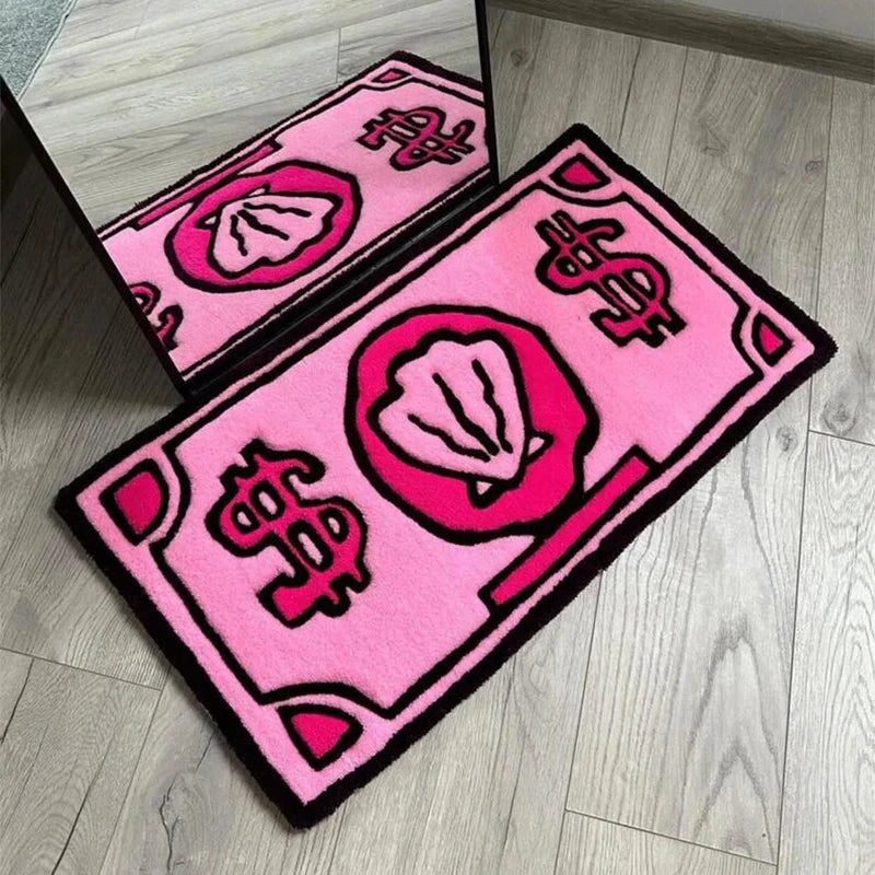 Cartoon Money Rug