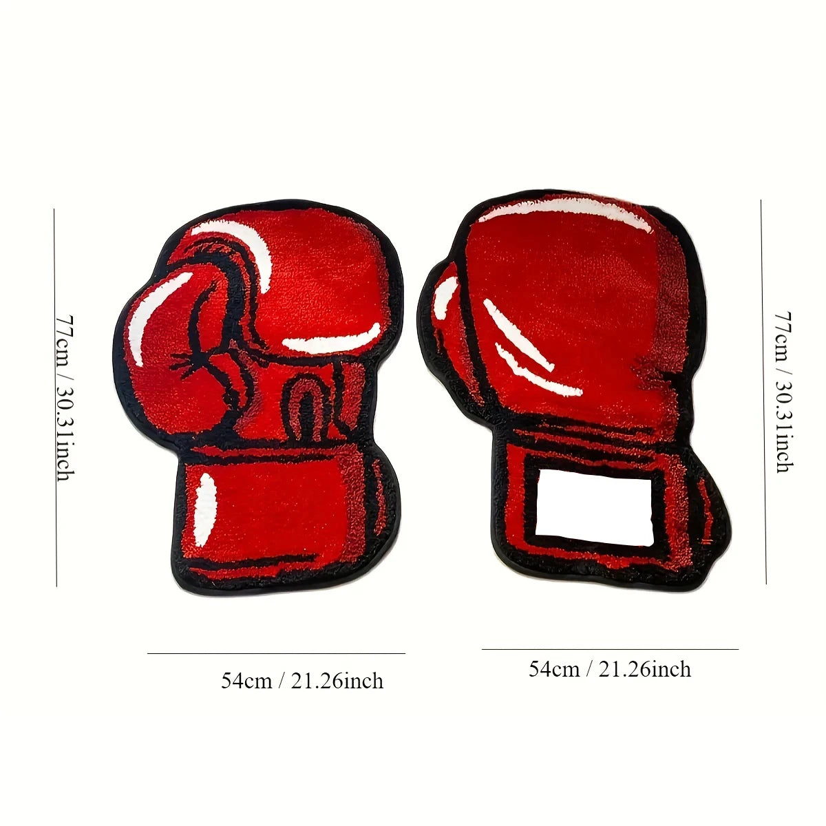 Boxing Gloves Rug