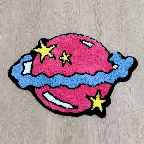Pink Planet Rug
