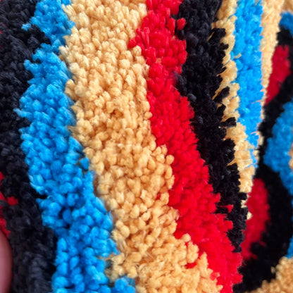 Glitched Smiley Rug