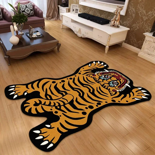 Cartoon Tiger Rug